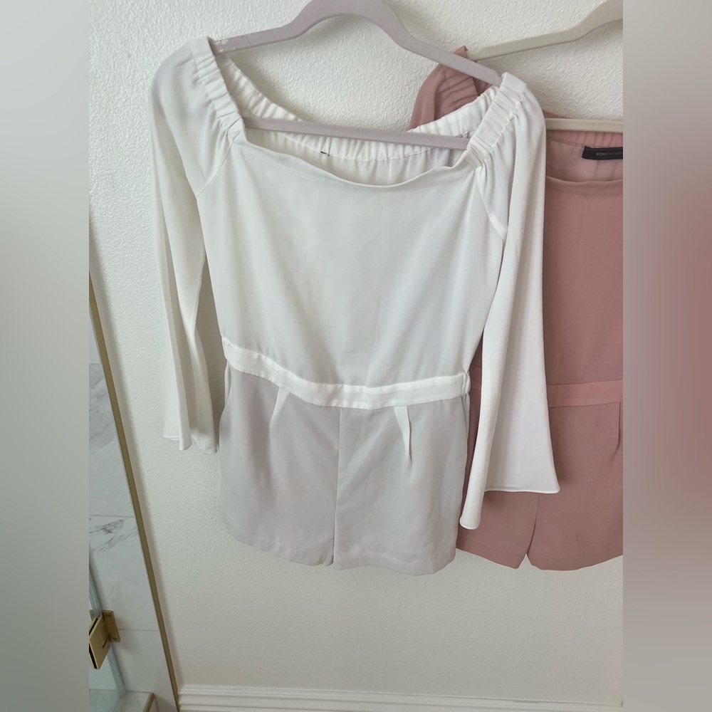 Bcbg maxazria white romper